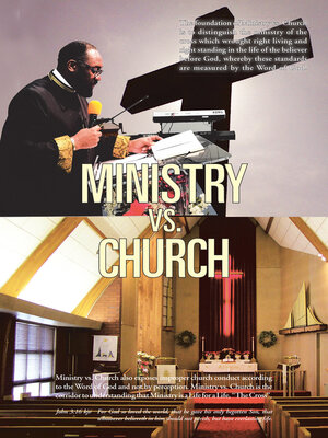 cover image of Ministry Vs. Church